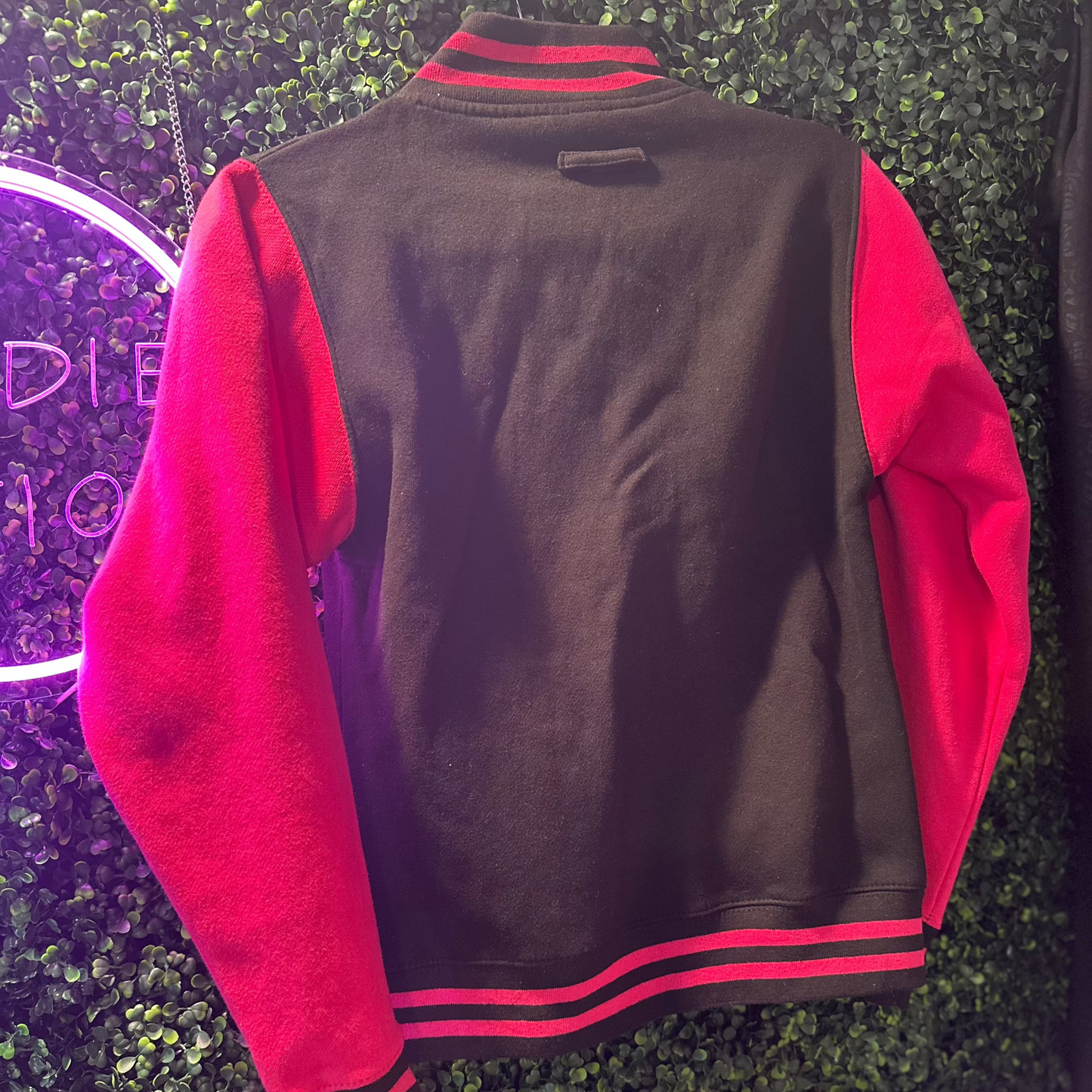 CLEARANCE ITEM: XS Pink Varsity Jacket