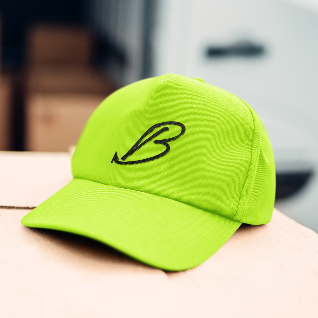 Baddie "B" Neon Baseball Caps