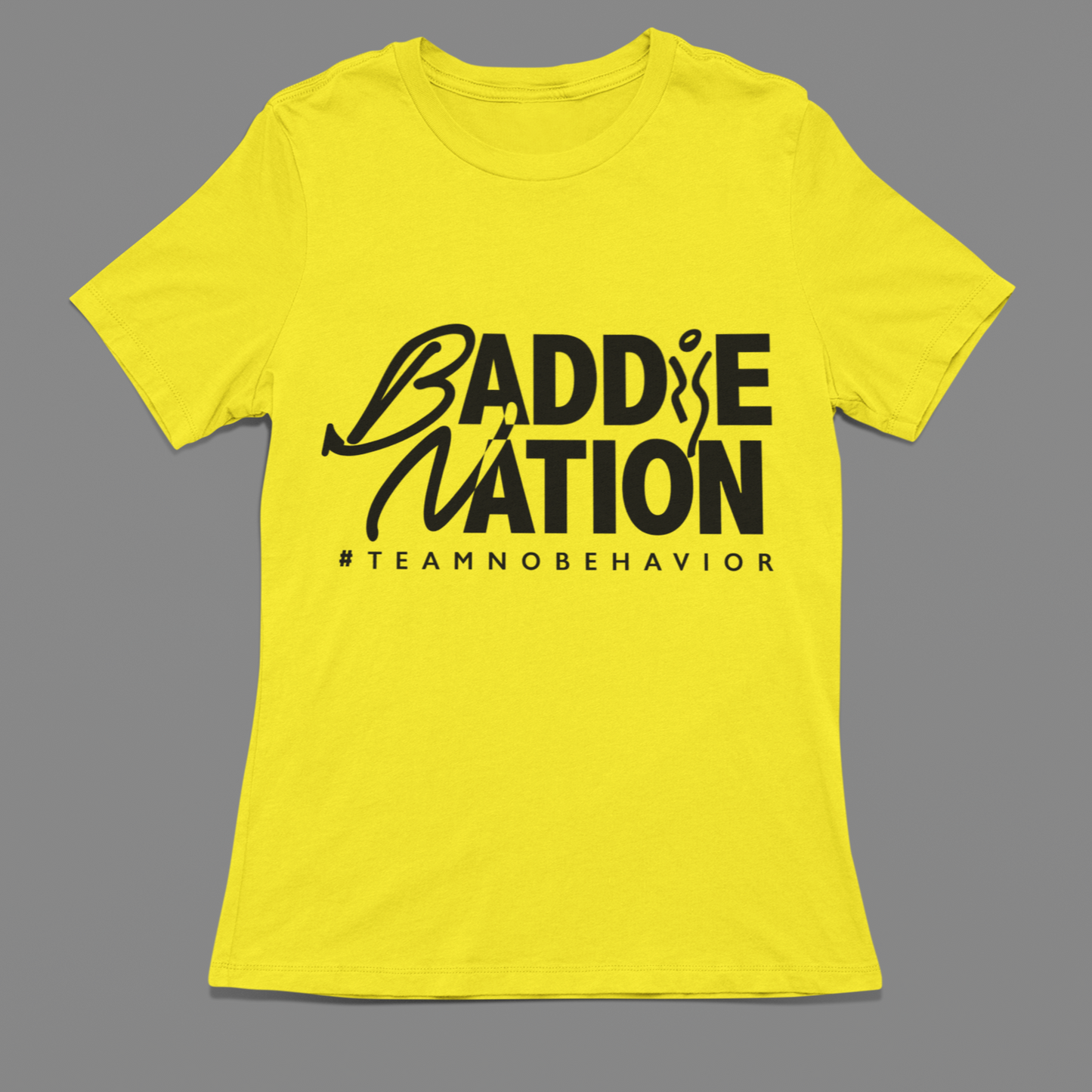 Colorful Baddie Nation Tees (Various Colors)