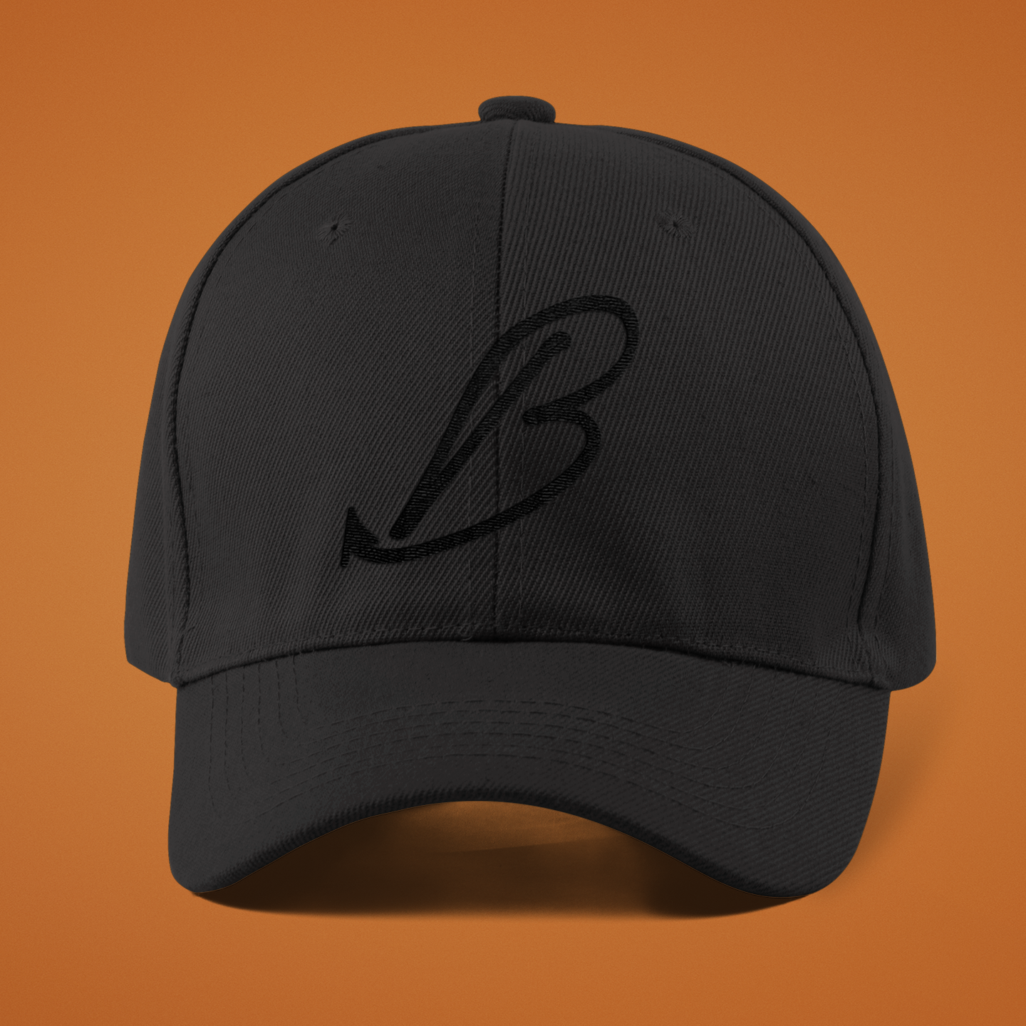 Baddie "B" Black & White Baseball Caps (Various Colors)