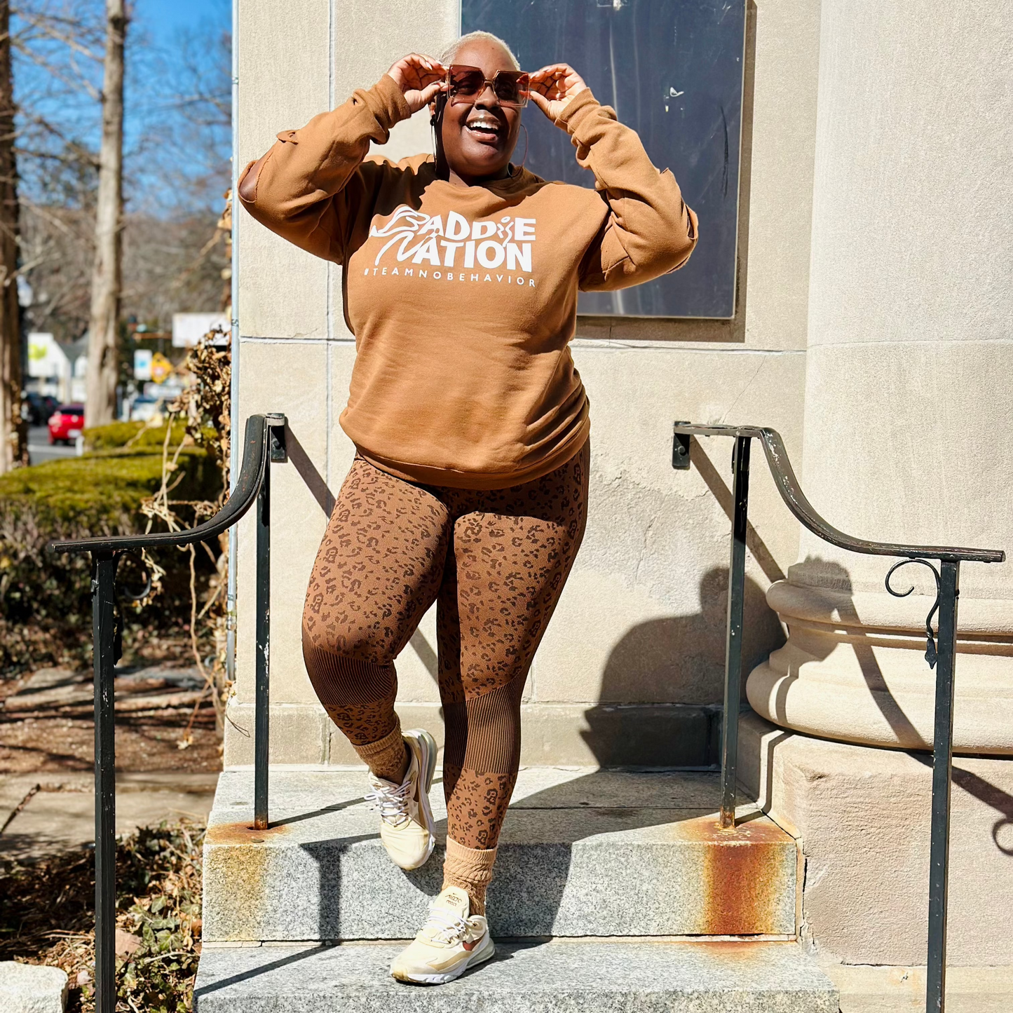 Naturally Baddie Crewneck Sweatshirts (Various Colors)