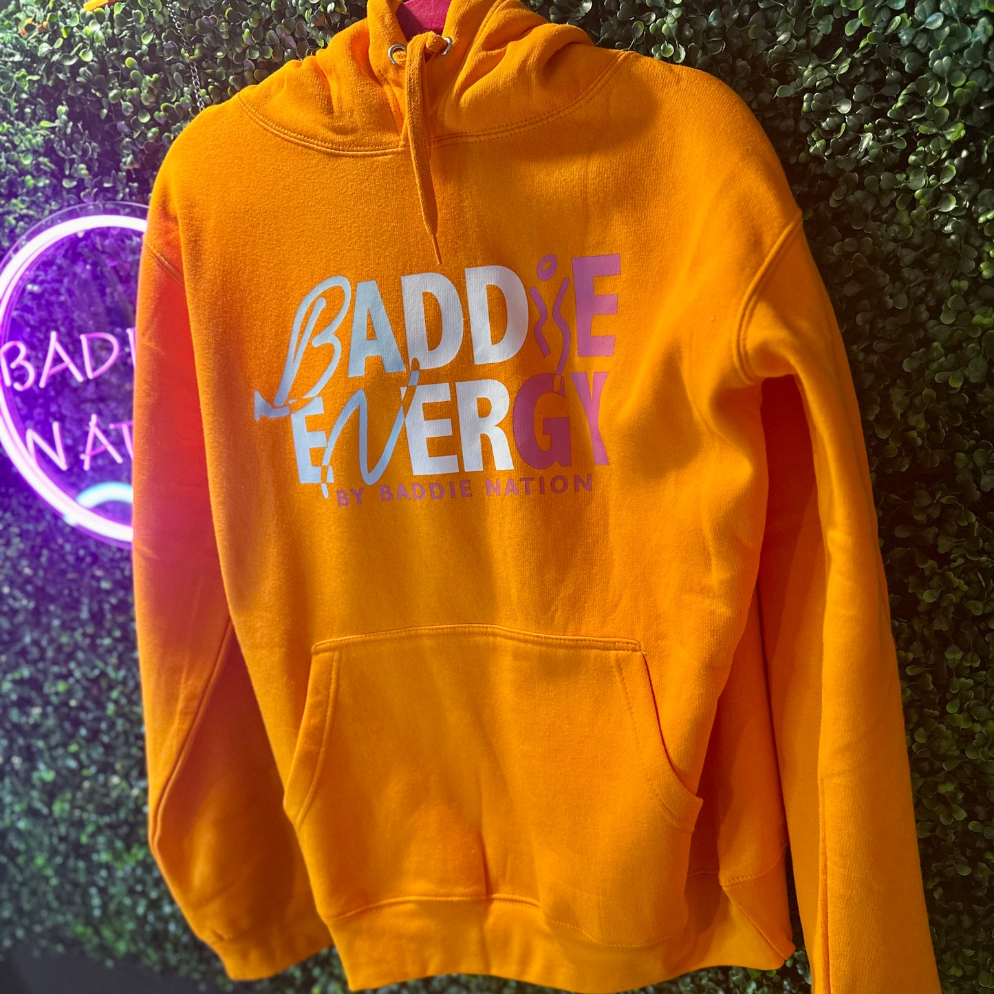 Orange Baddie Energy Jogger Set
