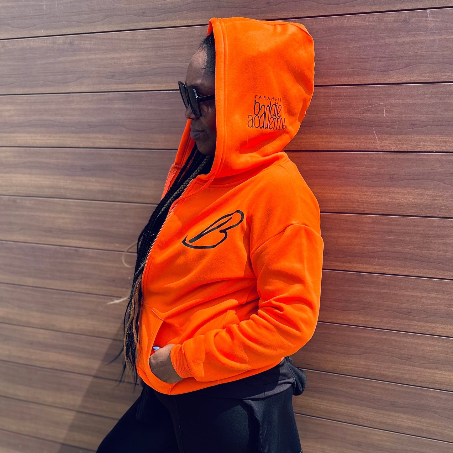 Baddie Academy Zip-Up Hoodies (Various Colors)
