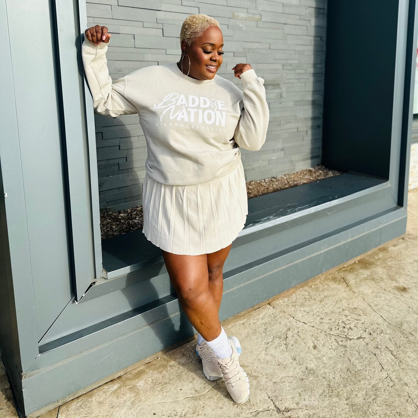 Naturally Baddie Crewneck Sweatshirts (Various Colors)