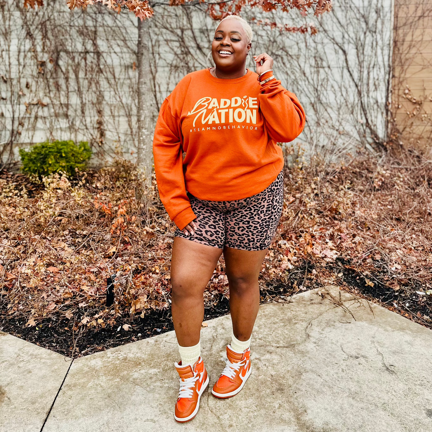 Naturally Baddie Crewneck Sweatshirts (Various Colors)