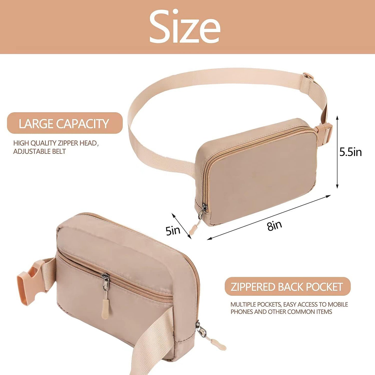 Baddie Fannypack (Various Colors)