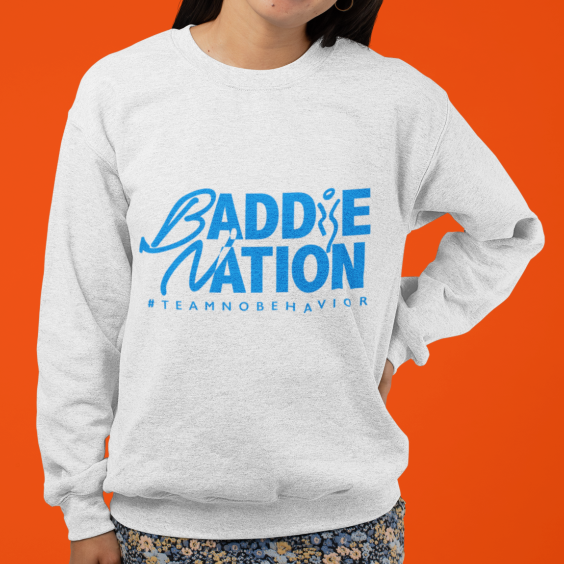 Baddie Energy Crewneck Sweatshirts