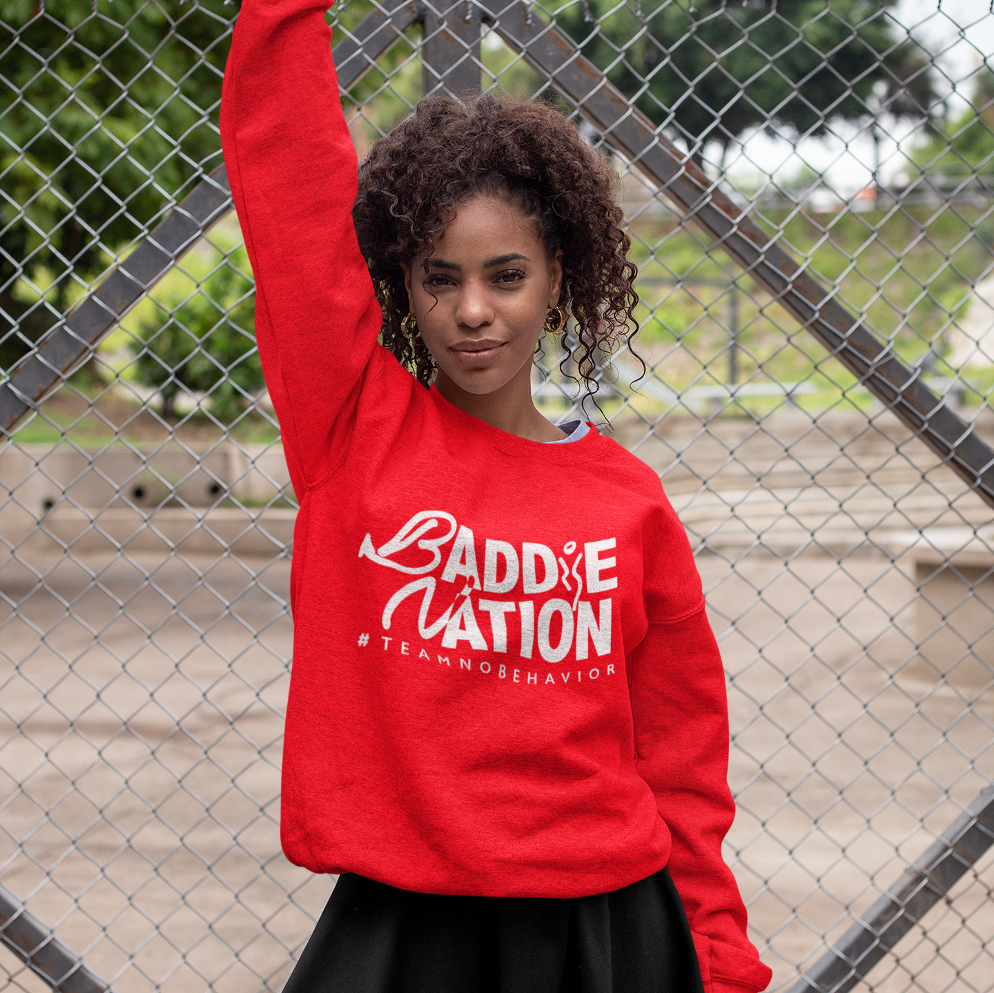 Baddie Love Unisex Crewneck Sweatshirt (Various Colors)