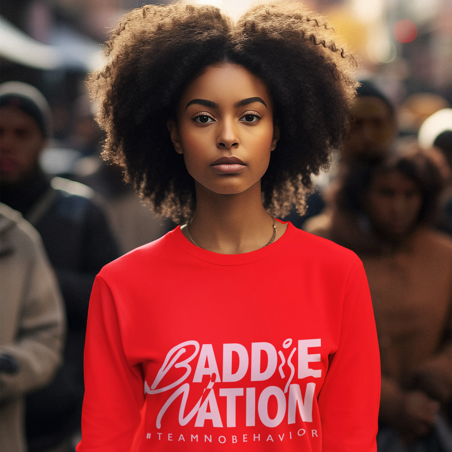 Baddie Love Unisex Crewneck Sweatshirt (Various Colors)
