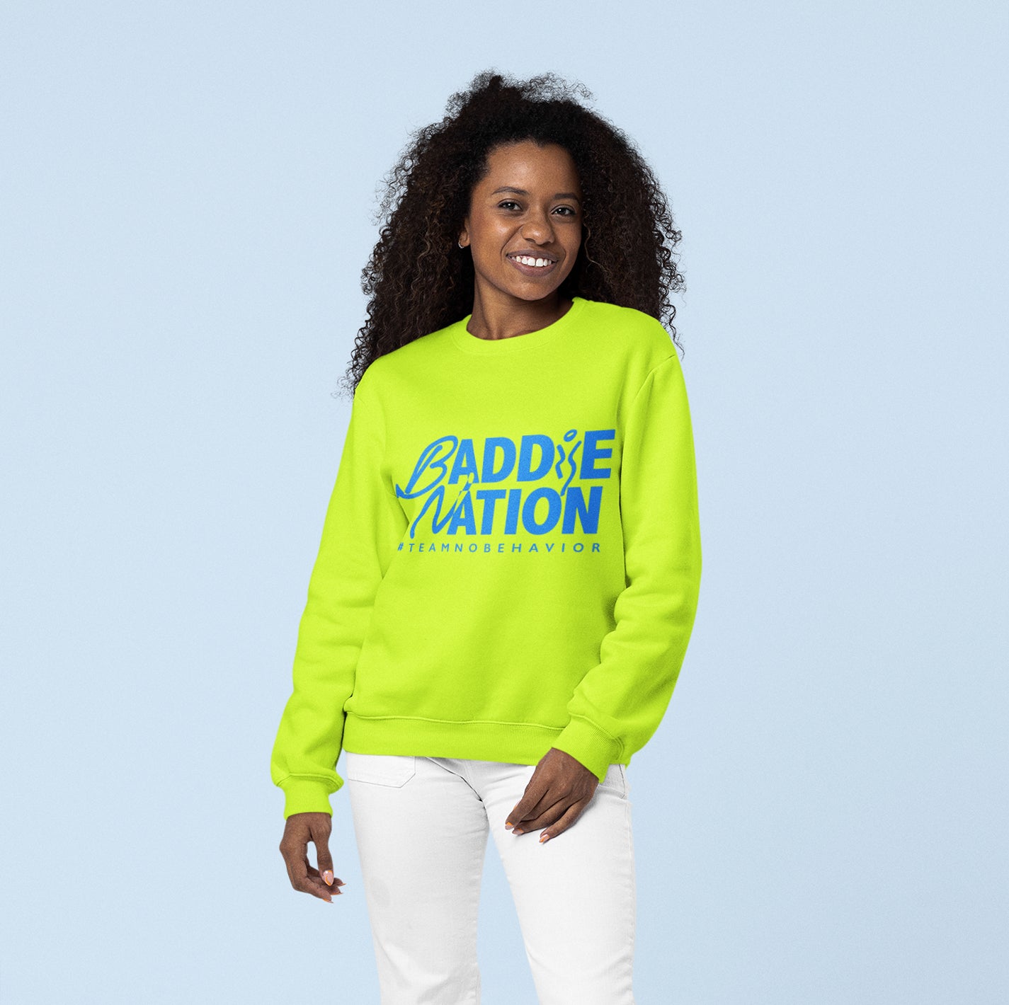 Baddie Nation Crewneck Sweatshirts (Various Colors)