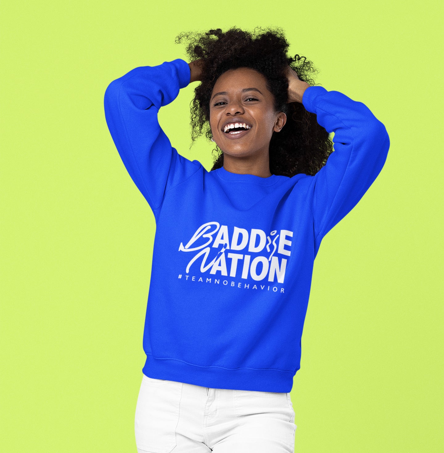 Baddie Nation Crewneck Sweatshirts (Various Colors)