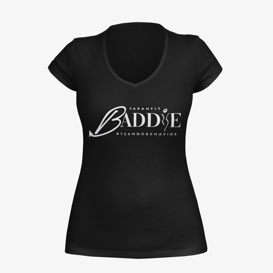 Not Basic V-Neck Vintage Women's Tees