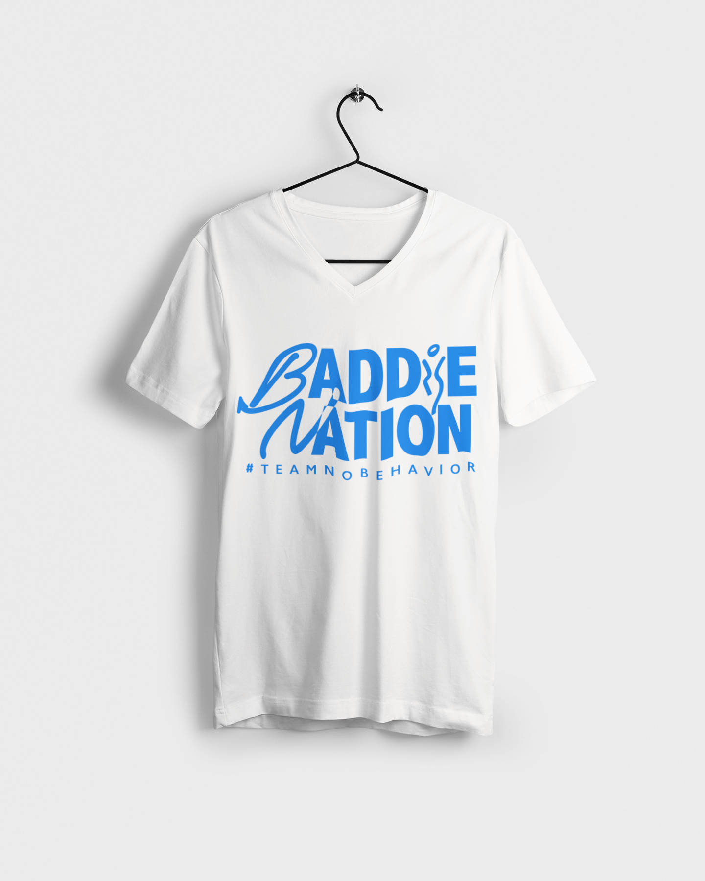 Baddie Nation Women's V-Neck Tees (More Colors)
