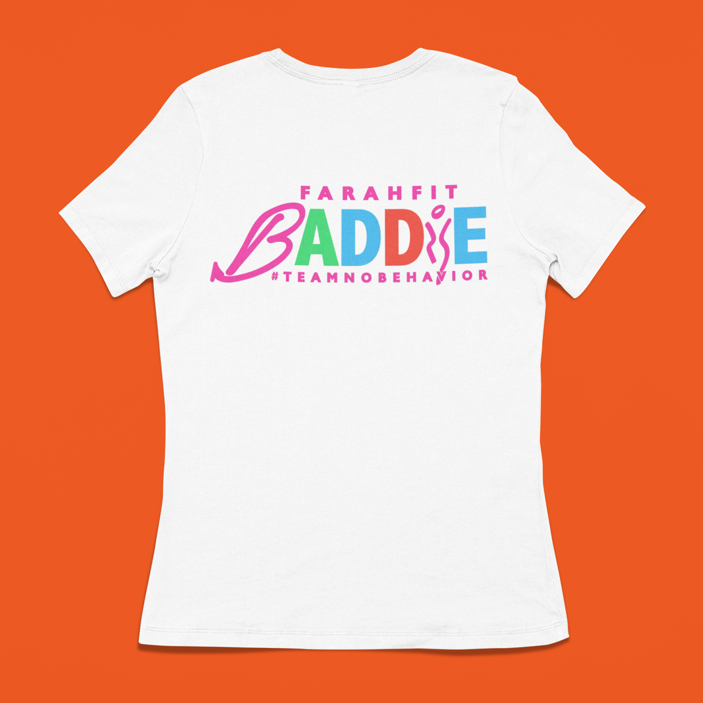 Baddie At Last Unisex White Tee