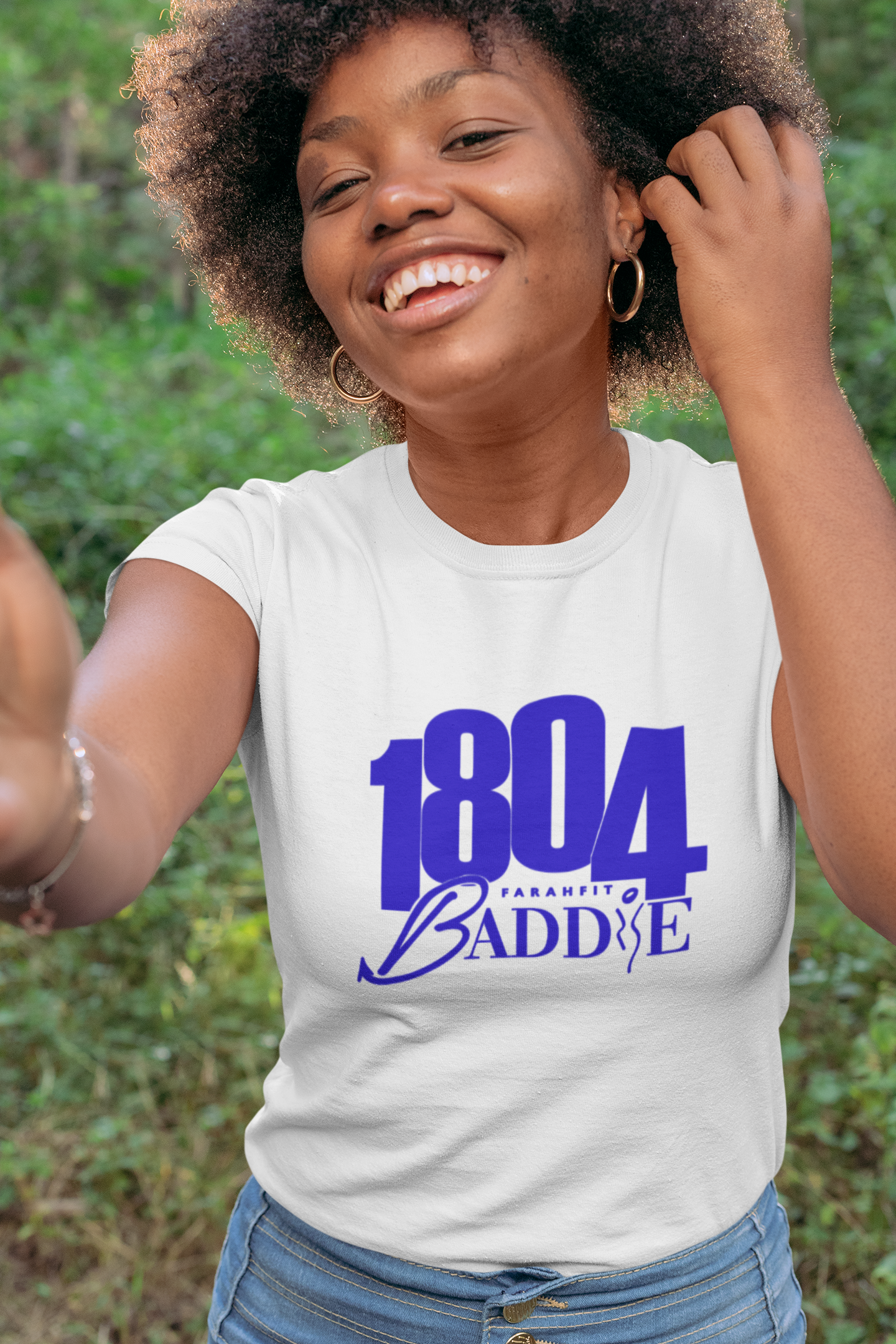 White 1804 Heritage Tee