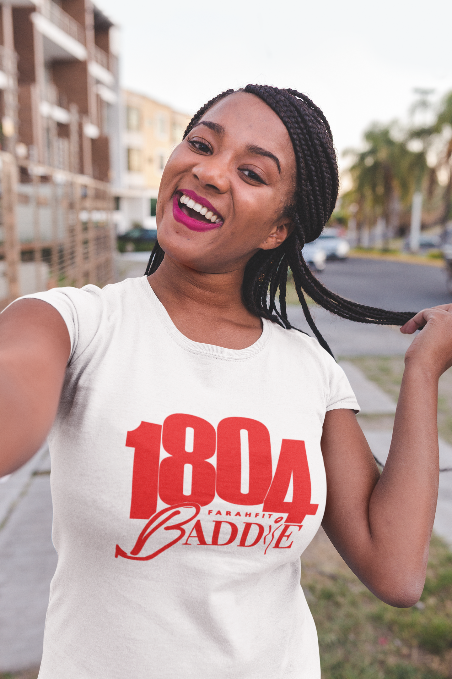 White 1804 Heritage Tee